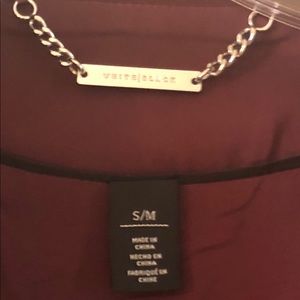 White House Black Market Long Vest